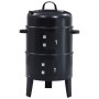 Holzkohle-Räuchergrill 3 in 1 40x80 cm von vidaXL, Grillen - Ref: Foro24-46613, Preis: 86,02 €, Rabatt: %