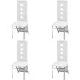 Esszimmerstühle 4 Einheiten aus weißem Kunstleder von vidaXL, Essstühle - Ref: Foro24-243647, Preis: 248,15 €, Rabatt: %
