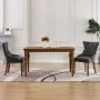 Dining chairs 2 units gray fabric by vidaXL, dining chairs - Ref: Foro24-287944, Price: 285,96 €, Discount: %