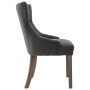 Sillas de comedor 2 unidades tela gris de vidaXL, Sillas de comedor - Ref: Foro24-287944, Precio: 282,08 €, Descuento: %
