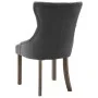 Dining chairs 2 units gray fabric by vidaXL, dining chairs - Ref: Foro24-287944, Price: 285,96 €, Discount: %