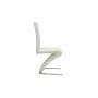 Dining chairs 2 units white synthetic leather by vidaXL, dining chairs - Ref: Foro24-240043, Price: 251,62 €, Discount: %