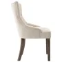 Dining chairs 4 units beige fabric by vidaXL, dining chairs - Ref: Foro24-3058303, Price: 708,09 €, Discount: %