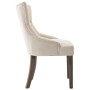 Esszimmerstühle 4 Einheiten beige Stoff von vidaXL, Essstühle - Ref: Foro24-3058303, Preis: 779,53 €, Rabatt: %