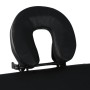 Folding massage table with 4 zones, black wooden structure. by vidaXL, massage tables - Ref: Foro24-110095, Price: 194,43 €, ...