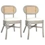 Sillas de comedor 2 unidades lino gris de vidaXL, Sillas de comedor - Ref: Foro24-325479, Precio: 171,71 €, Descuento: %