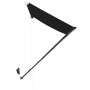 Retractable awning with LED anthracite gray 400x150 cm by vidaXL, Awnings - Ref: Foro24-145920, Price: 74,17 €, Discount: %