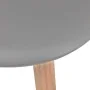 Dining chairs 4 units gray plastic by vidaXL, dining chairs - Ref: Foro24-244775, Price: 194,04 €, Discount: %