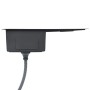 Fregadero de cocina hecho a mano acero inoxidable de vidaXL, Fregaderos - Ref: Foro24-145080, Precio: 131,44 €, Descuento: %
