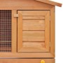Kleintierhaus, Stallkäfig, 3 Holztüren von vidaXL, Käfige und Lebensräume für Kleintiere - Ref: Foro24-170160, Preis: 108,02 ...