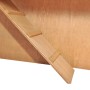 Casa de animales pequeños jaula conejera 3 puertas madera