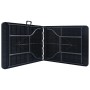 Klappbarer Gartentisch, HDPE-Rattanimitat, schwarz, 180 x 75 x 72 cm von vidaXL, Gartentische - Ref: Foro24-48831, Preis: 101...