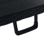 Klappbarer Gartentisch, HDPE-Rattanimitat, schwarz, 180 x 75 x 72 cm von vidaXL, Gartentische - Ref: Foro24-48831, Preis: 101...