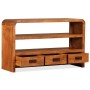 TV-Schrank aus massivem Akazienholz, 90 x 30 x 55 cm von vidaXL, TV-Möbel - Ref: Foro24-244681, Preis: 267,58 €, Rabatt: %