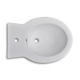 Bidé de pie redondo de cerámica de alta calidad blanco by vidaXL, Bidets - Ref: Foro24-140665, Price: 173,21 €, Discount: %