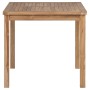 Mesa de jardín de madera maciza de teca 80x80x77 cm de vidaXL, Mesas de jardín - Ref: Foro24-44996, Precio: 243,36 €, Descuen...