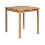 Mesa de jardín de madera maciza de teca 80x80x77 cm de vidaXL, Mesas de jardín - Ref: Foro24-44996, Precio: 243,36 €, Descuen...