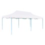 Faltbare Partyzelt-Seitenwände aus weißem Stahl 3x6 m von vidaXL, Zelte und Pavillons - Ref: Foro24-48863, Preis: 167,50 €, R...