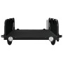 Bicycle trailer made of iron and black Oxford fabric by vidaXL, Bicycle trailers - Ref: Foro24-94178, Price: 90,93 €, Discoun...