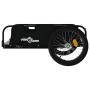 Anhänger für Fahrräder aus Eisen und schwarzem Oxford-Stoff von vidaXL, Fahrradanhänger - Ref: Foro24-94178, Preis: 96,13 €, ...