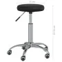 Silla de comedor cuero sintético negra de vidaXL, Sillas de comedor - Ref: Foro24-3085683, Precio: 57,84 €, Descuento: %
