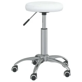 Esszimmerstuhl aus weißem Kunstleder von vidaXL, Essstühle - Ref: Foro24-3085682, Preis: 56,12 €, Rabatt: %