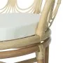 Silla de comedor con cojín ratán natural gris y lino de vidaXL, Sillas de comedor - Ref: Foro24-325475, Precio: 196,41 €, Des...