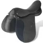 16" horse saddle set and black leather 14 cm, 5 in 1 by vidaXL, Frames - Ref: Foro24-90643, Price: 206,40 €, Discount: %