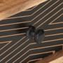 Mesa de centro madera maciza de acacia 100x50x39 cm