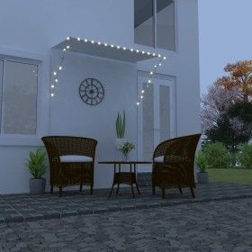Toldo retráctil con LED color crema 250x150 cm de vidaXL, Toldos - Ref: Foro24-145924, Precio: 44,21 €, Descuento: %