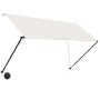 Cremefarbene, einziehbare Markise mit LED 250x150 cm von vidaXL, Markisen - Ref: Foro24-145924, Preis: 44,21 €, Rabatt: %