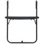 Mesa balcón colgante plástico aspecto ratán negro 60x64x83,5 cm by vidaXL, Garden tables - Ref: Foro24-47894, Price: 51,51 €,...