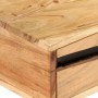 Mesa de centro de madera maciza de acacia 88x50x42 cm
