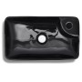 Ceramic sink with hole for black faucet by vidaXL, Sinks - Ref: Foro24-141935, Price: 73,02 €, Discount: %