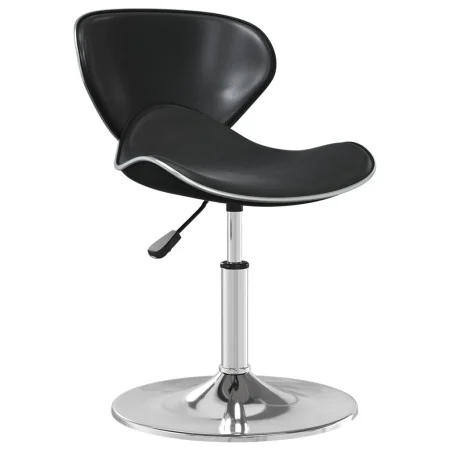 Schwarzer Esszimmerstuhl aus Kunstleder von vidaXL, Essstühle - Ref: Foro24-3088596, Preis: 80,04 €, Rabatt: %