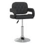 Drehbare Esszimmerstühle 6-teilig aus schwarzem Kunstleder von vidaXL, Essstühle - Ref: Foro24-3089117, Preis: 484,80 €, Raba...