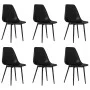 Sillas de comedor 6 unidades negras PP de vidaXL, Sillas de comedor - Ref: Foro24-3082342, Precio: 227,64 €, Descuento: %