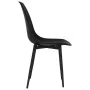 Sillas de comedor 6 unidades negras PP de vidaXL, Sillas de comedor - Ref: Foro24-3082342, Precio: 227,64 €, Descuento: %