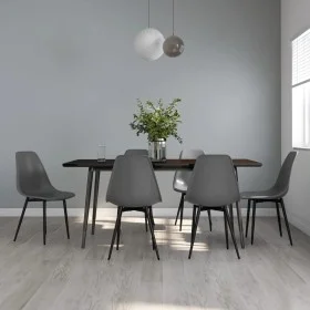 Esszimmerstühle 6 Einheiten grau PP von vidaXL, Essstühle - Ref: Foro24-3082343, Preis: 244,75 €, Rabatt: %