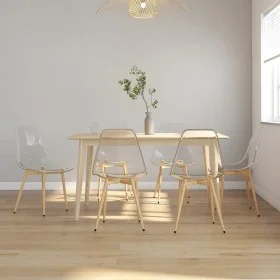 Sillas de comedor 6 unidades transparente PET de vidaXL, Sillas de comedor - Ref: Foro24-3082351, Precio: 243,37 €, Descuento: %