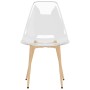 Sillas de comedor 6 unidades transparente PET de vidaXL, Sillas de comedor - Ref: Foro24-3082351, Precio: 245,73 €, Descuento: %