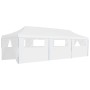 Faltbares Pop-up-Partyzelt mit 8 Wänden weiß 3x9 m von vidaXL, Zelte und Pavillons - Ref: Foro24-48874, Preis: 385,45 €, Raba...