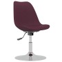 Drehbare Esszimmerstühle 4 Einheiten lila Stoff von vidaXL, Essstühle - Ref: Foro24-338333, Preis: 279,81 €, Rabatt: %