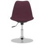 Swivel dining chairs 4 units purple fabric by vidaXL, dining chairs - Ref: Foro24-338333, Price: 275,57 €, Discount: %