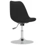 Drehbare Esszimmerstühle, 4 Einheiten, schwarzer Stoff von vidaXL, Essstühle - Ref: Foro24-338327, Preis: 309,82 €, Rabatt: %