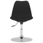Swivel dining chairs 4 units black fabric by vidaXL, dining chairs - Ref: Foro24-338327, Price: 313,81 €, Discount: %