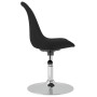 Sillas de comedor giratorias 4 unidades tela negro de vidaXL, Sillas de comedor - Ref: Foro24-338327, Precio: 313,81 €, Descu...