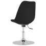 Drehbare Esszimmerstühle, 4 Einheiten, schwarzer Stoff von vidaXL, Essstühle - Ref: Foro24-338327, Preis: 309,82 €, Rabatt: %