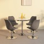 Drehbare Esszimmerstühle 4 Einheiten aus dunkelgrauem Stoff von vidaXL, Essstühle - Ref: Foro24-338317, Preis: 325,87 €, Raba...