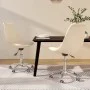 Swivel dining chairs 2 units cream fabric by vidaXL, dining chairs - Ref: Foro24-338359, Price: 129,40 €, Discount: %